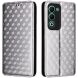 Чохол Deexe Rhombus Book для OPPO A5 - Silver (385802S). Фото 1 з 6