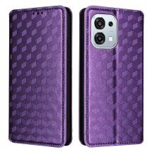 Чохол Deexe Rhombus Book для OPPO A6 Pro - Purple: фото 1 з 6