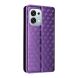 Чохол Deexe Rhombus Book для OPPO A6 Pro - Purple (402302V). Фото 6 з 6