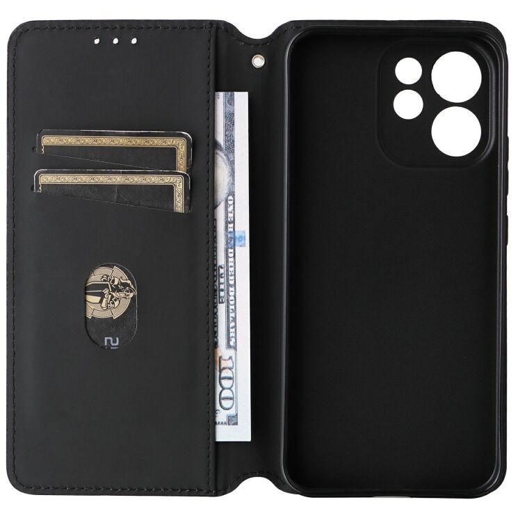 Чехол Deexe Rhombus Book для OPPO Reno 15 F/FS - Red: фото 5 из 7