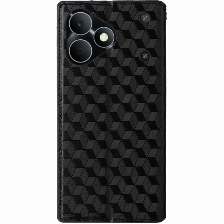 Чохол Deexe Rhombus Book для Realme Note 80 - Black (412403B) Чохол Deexe Rhombus Book для Realme Note 80 - Black: фото 7 з 7