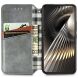 Чехол Deexe Rhombus Wallet для Xiaomi Poco F6 - Grey (355045H). Фото 2 из 9