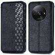 Чехол Deexe Rhombus Wallet для Xiaomi Redmi A3 - Black (349259B)