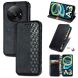 Чехол Deexe Rhombus Wallet для Xiaomi Redmi A3 - Black (349259B). Фото 4 из 10