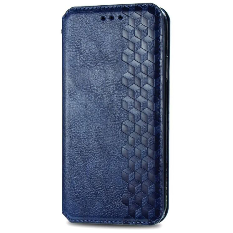 Чехол Deexe Rhombus Wallet для Xiaomi Redmi Note 13 5G - Blue: фото 5 из 10
