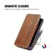 Чехол Deexe Rhombus Wallet для Xiaomi Redmi Note 14 Pro - Green (373533G). Фото 8 из 10