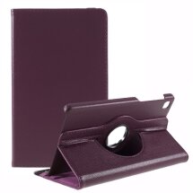 Чохол Deexe Rotation для Samsung Galaxy Tab A7 Lite (T220/T225) - Purple: фото 1 з 10