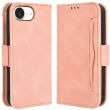 Чехол Deexe Wallet Stand для Apple iPhone 16e - Pink (376452P)