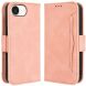 Чехол Deexe Wallet Stand для Apple iPhone 16e - Pink (376452P). Фото 1 из 7