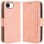 Чехол Deexe Wallet Stand для Apple iPhone 16e - Pink: фото 1 из 7