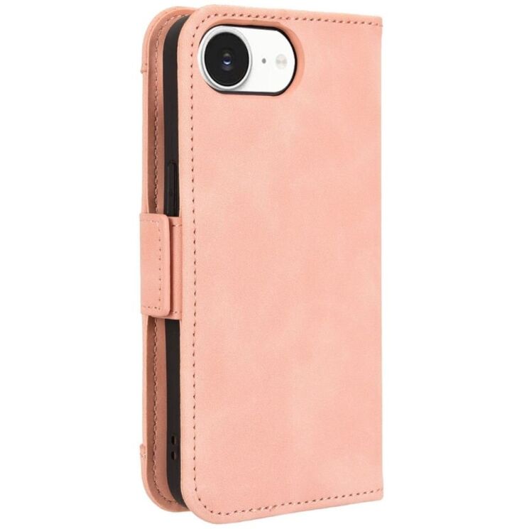 Чехол Deexe Wallet Stand для Apple iPhone 16e - Pink: фото 7 из 7