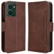 Чехол Deexe Wallet Stand для HMD Pulse / Pulse Pro / Pulse Plus - Brown (354511Z). Фото 1 из 7
