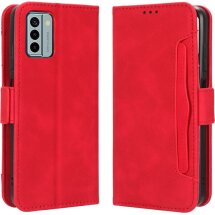 Чохол Deexe Wallet Stand для Nokia G22 - Red: фото 1 з 9