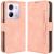 Чехол Deexe Wallet Stand для Xiaomi Poco M7 Pro - Pink: фото 1 из 7