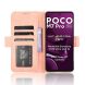 Чехол Deexe Wallet Stand для Xiaomi Poco M7 Pro - Pink (374410P). Фото 3 из 7