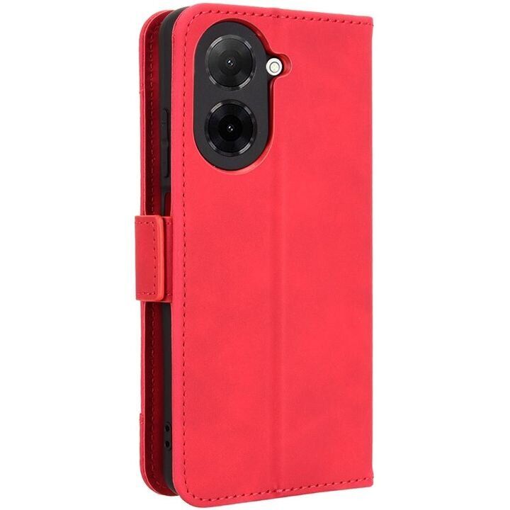Чохол Deexe Wallet Stand для Xiaomi Redmi A5 - Red: фото 7 з 7