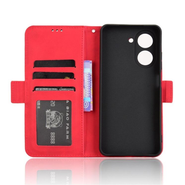 Чохол Deexe Wallet Stand для Xiaomi Redmi A5 - Red: фото 4 з 7