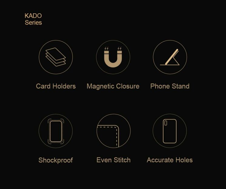Чехол DUX DUCIS KADO для Xiaomi Mi A3 / Mi CC9e - Black: фото 11 из 18
