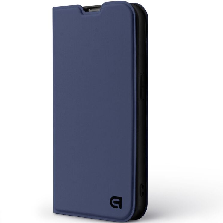 Чехол-книжка ArmorStandart OneFold Case для OPPO Reno 15 F/FS - Dark Blue: фото 2 из 5