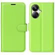 Чехол-книжка Deexe Book Type для Realme 10 Pro+ - Green (318618G)