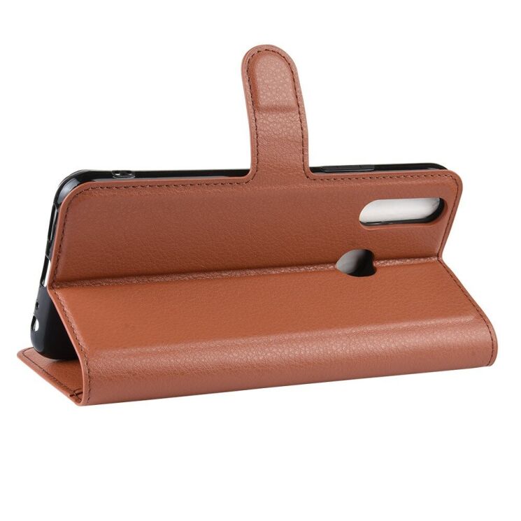Классический чехол-книжка Deexe Book Type для VIVO Y17 - Brown: фото 5 из 6