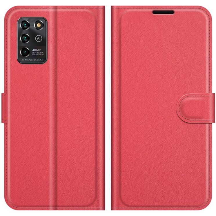 Чехол-книжка Deexe Book Type для ZTE Blade V30 Vita - Red: фото 1 из 7