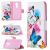 Чехол-книжка Deexe Color Wallet для OPPO A5 2020 / A9 2020 - Vivid Butterflies: фото 1 из 9