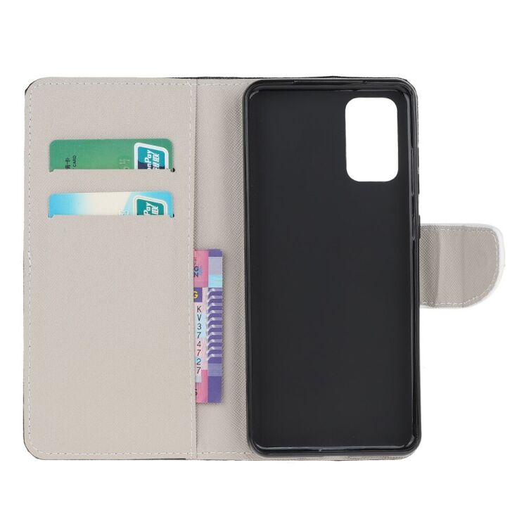 Чехол-книжка Deexe Color Wallet для Samsung Galaxy S20 FE (G780) - Blue Butterfly: фото 6 из 6