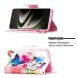 Чехол-книжка Deexe Color Wallet для Samsung Galaxy S22 (S901) - Flower Tree (296354G). Фото 7 из 8