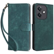 Чехол-книжка Deexe Delta Book для OPPO A3x / A3 / A40m - Green: фото 1 из 7