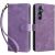 Чехол-книжка Deexe Delta Book для Realme C65 - Purple: фото 1 из 8