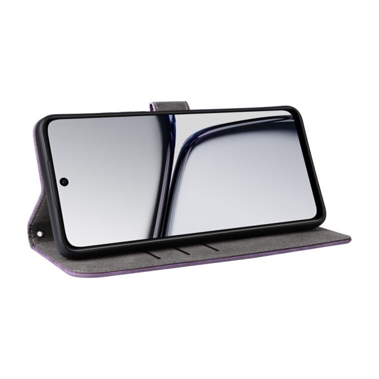 Чехол-книжка Deexe Delta Book для Realme C65 - Purple: фото 3 из 8