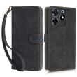 Чехол-книжка Deexe Delta Book для TECNO Spark 10 Pro - Black (325300B)