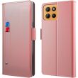 Чехол-книжка Deexe Eclipse Wallet для Motorola Moto G15 - Rose Gold (372629RG)