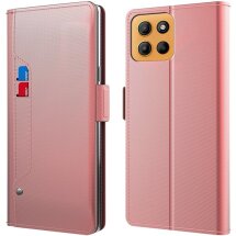 Чохол-книжка Deexe Eclipse Wallet для Motorola Moto G15 - Rose Gold: фото 1 з 9