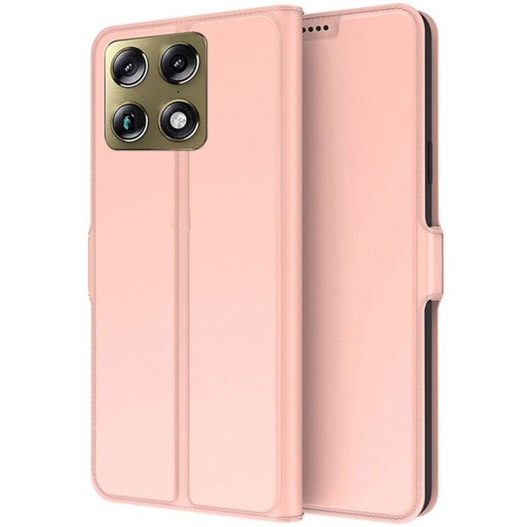 Чохол-книжка Deexe Faro Wallet для Motorola Signature - Rose Gold: фото 1 з 7
