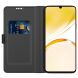 Чехол-книжка Deexe Faro Wallet для Realme 14 Pro Plus - Black (379309B). Фото 2 из 7