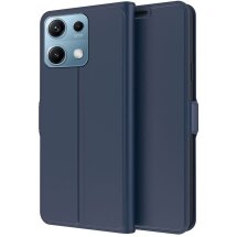 Чохол-книжка Deexe Faro Wallet для Xiaomi Redmi Note 14S - Blue: фото 1 з 6
