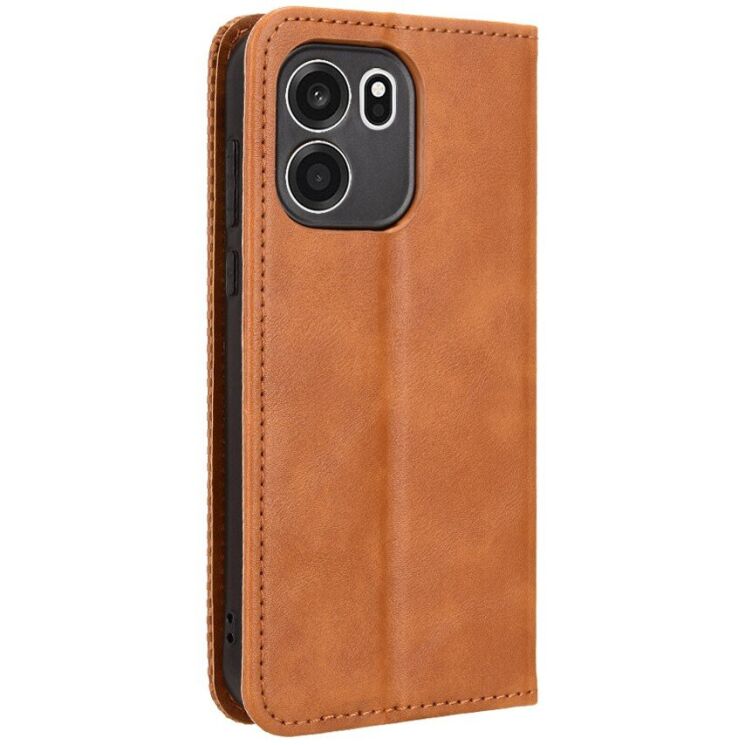 Чохол-книжка Deexe Retro Style для OnePlus Nord CE6 - Brown: фото 8 з 18