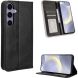 Чехол-книжка Deexe Retro Style для Samsung Galaxy S26 FE - Black (412779B). Фото 2 из 19