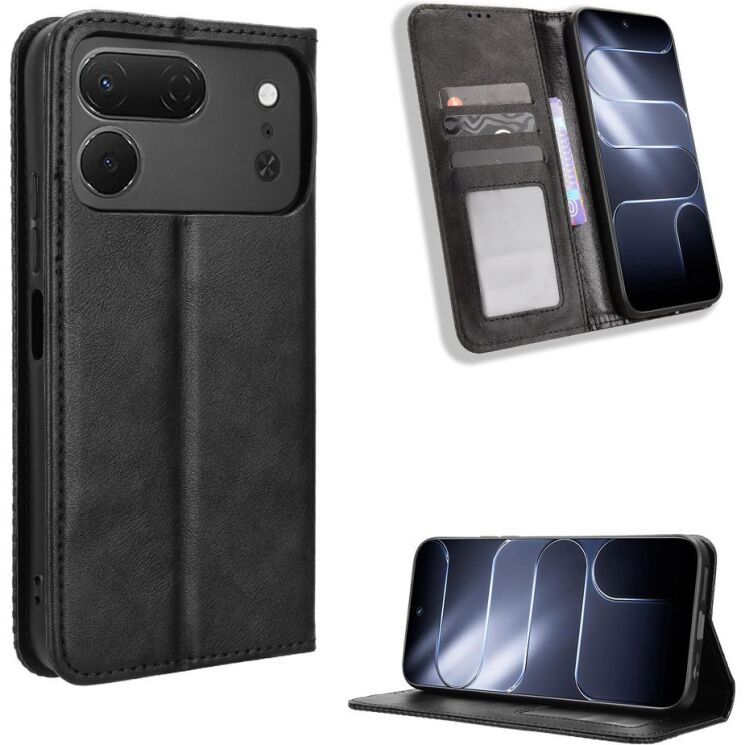 Чохол-книжка Deexe Retro Style для TECNO Spark 50 Pro - Red (269803R) Чохол-книжка Deexe Retro Style для TECNO Spark 50 Pro - Red: фото 19 з 20