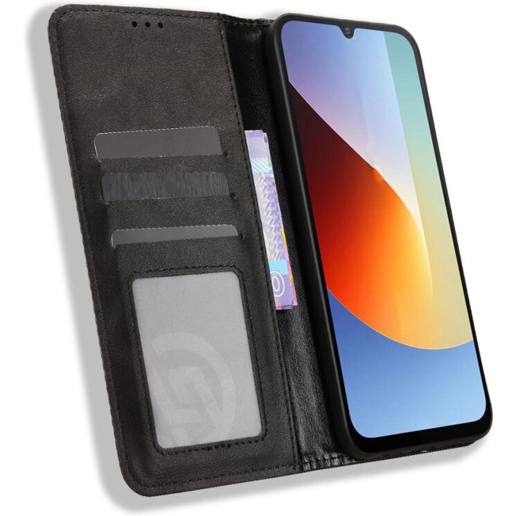 Чохол-книжка Deexe Retro Style для Xiaomi Redmi A7 Pro - Black: фото 4 з 18