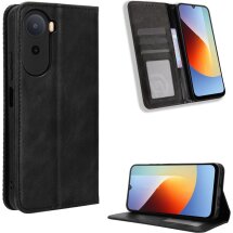 Чехол-книжка Deexe Retro Style для Xiaomi Redmi A7 Pro - Black: фото 1 из 18