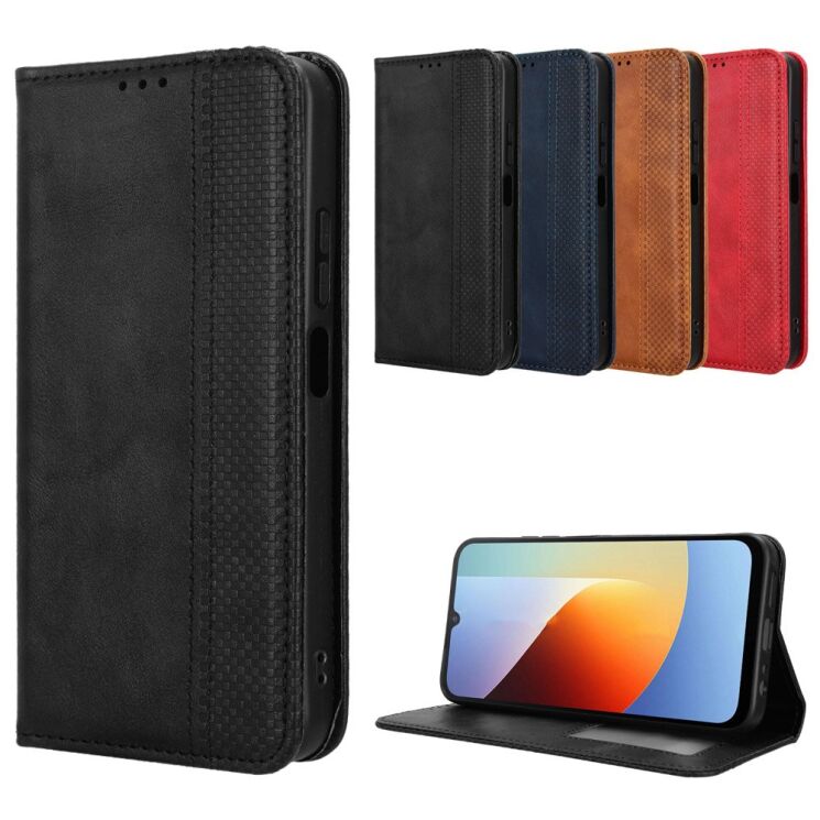 Чехол-книжка Deexe Retro Style для Xiaomi Redmi A7 Pro - Brown: фото 8 из 18