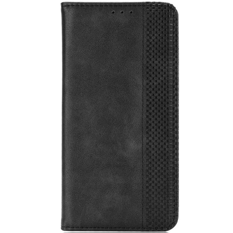Чохол-книжка Deexe Retro Style для Xiaomi Redmi A7 Pro - Black: фото 2 з 18