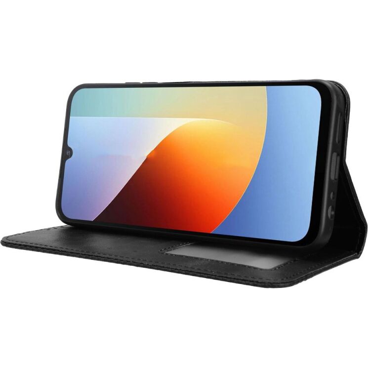 Чохол-книжка Deexe Retro Style для Xiaomi Redmi A7 Pro - Black: фото 5 з 18