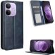 Чехол-книжка Deexe Retro Style для Xiaomi Redmi Note 17 Pro - Blue (429503L). Фото 1 из 19
