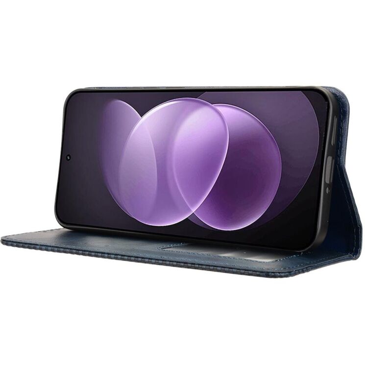 Чехол-книжка Deexe Retro Style для Xiaomi Redmi Note 17 Pro - Blue (429503L) Чехол-книжка Deexe Retro Style для Xiaomi Redmi Note 17 Pro - Blue: фото 5 из 19