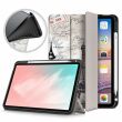 Чохол-книжка Deexe Soft Pattern для Apple iPad Air 4 / 5 10.9 (2020/2022) - Eiffel Tower (224803C)
