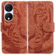 Чехол-книжка Deexe Tiger для Honor X7b - Brown (347219Z). Фото 1 из 7